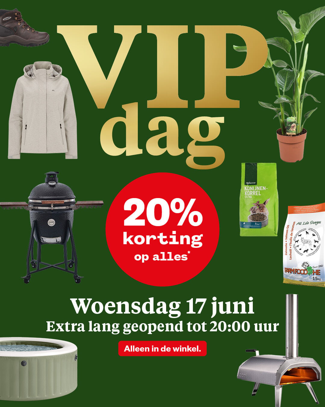 Pinksteractie keuzekorting