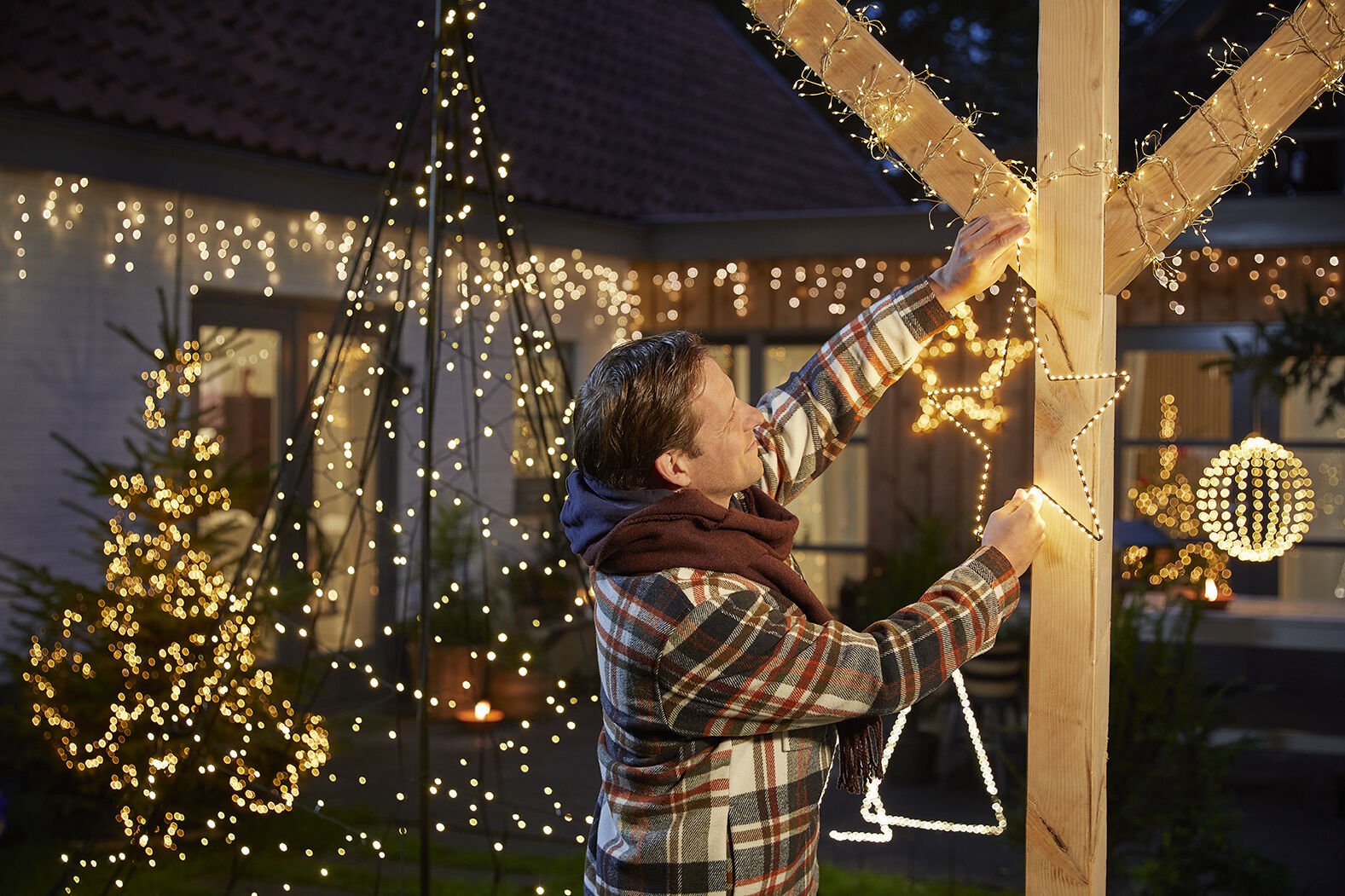 kerstversiering tuin welkoop