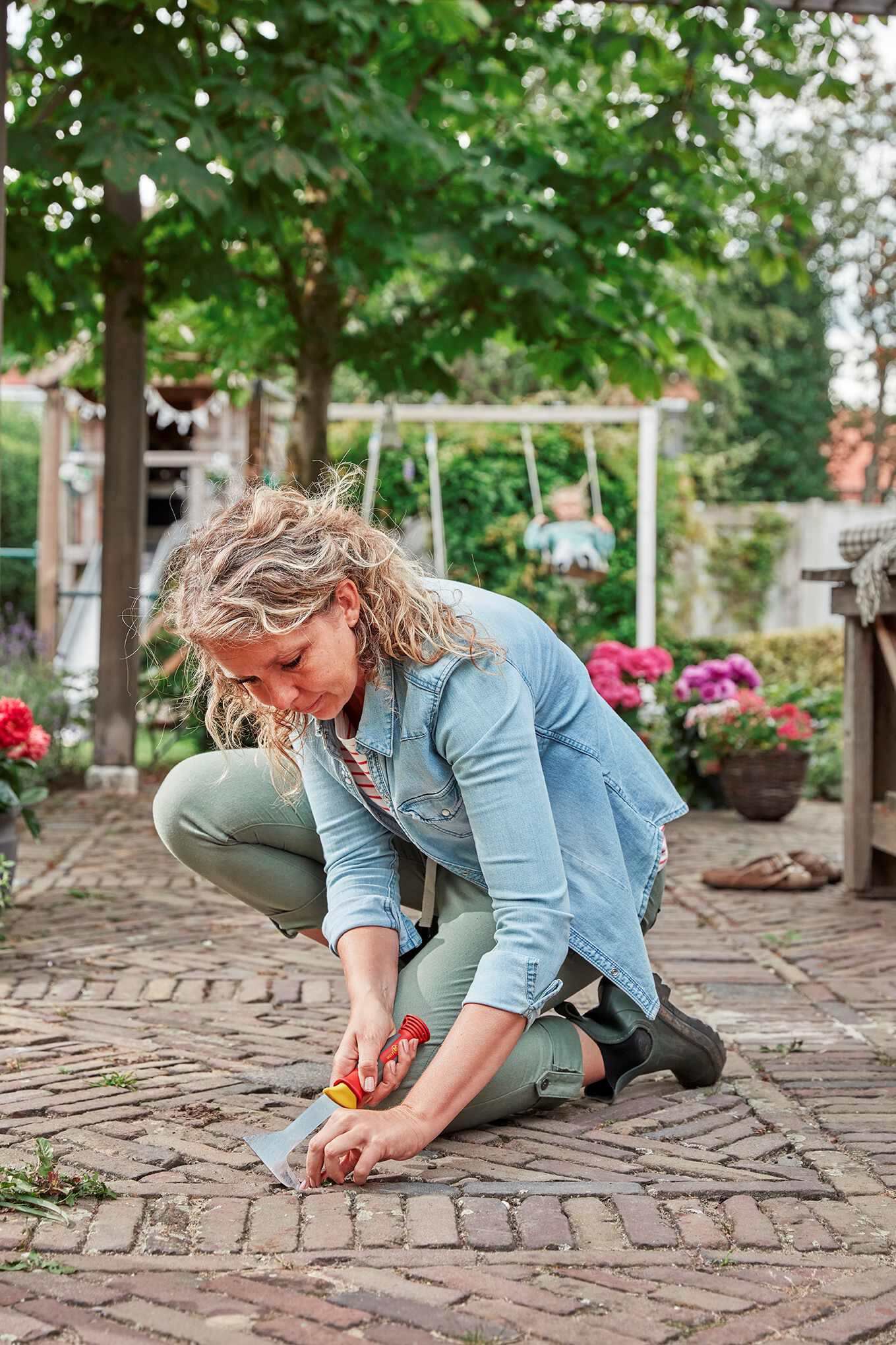 onkruid tussen tegels - advies welkoop