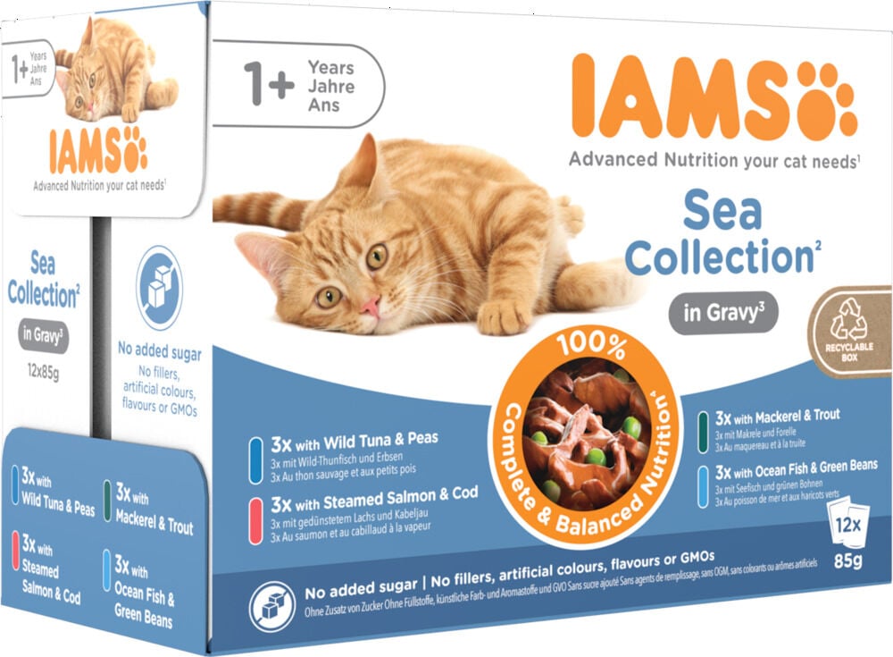 IAMS Sea - Delights - 12x85 gram IAMS Sea - Delights - 12x85 gram