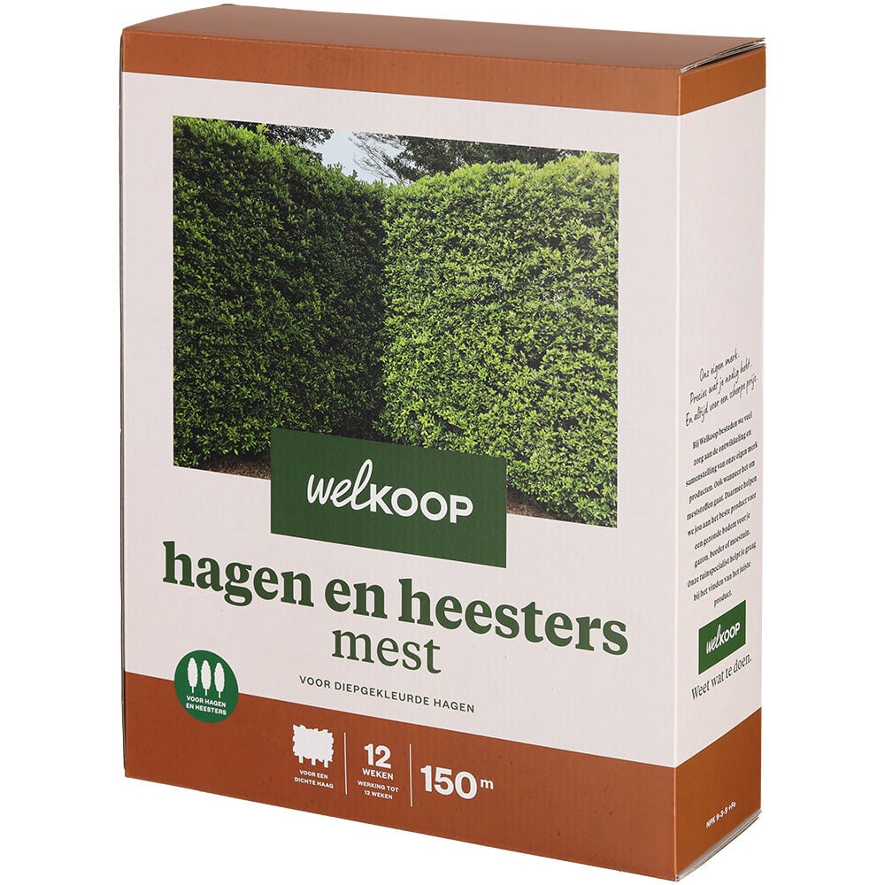 Welkoop - Hagen en heestersmest - 4 Kilogram