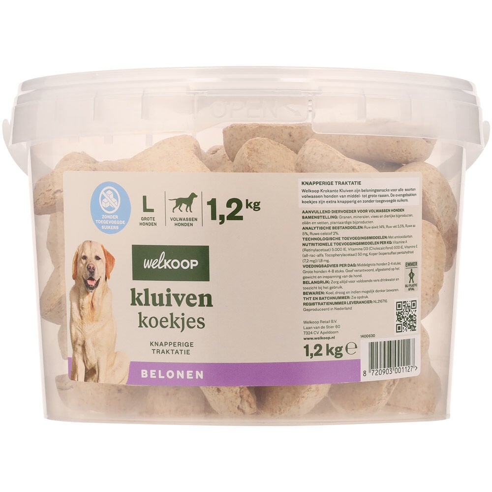 Welkoop Kluiven - Hondenkoekjes Welkoop Kluiven - Hondenkoekjes