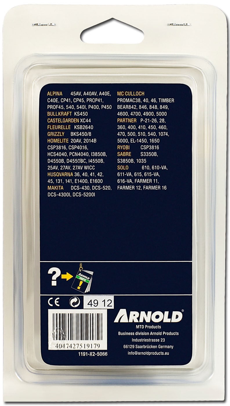 Arnold AK16 325 1.3mm 66 schakels - Zaagketting