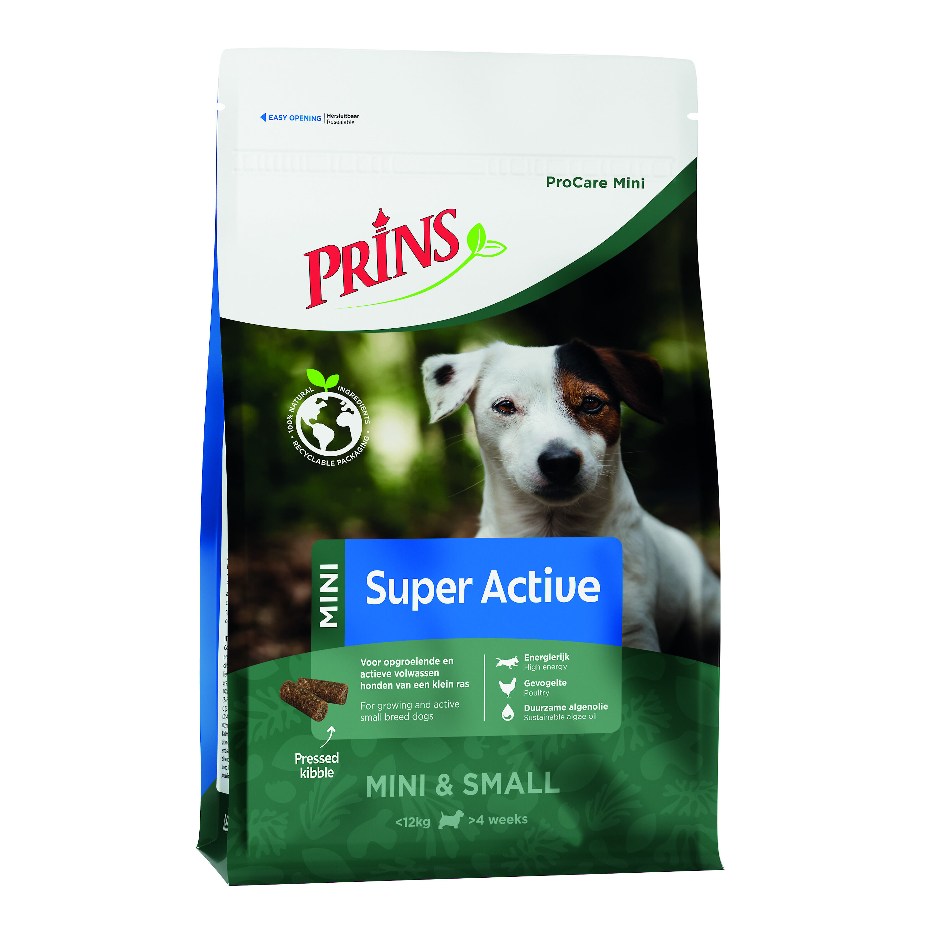 Prins ProCare Mini Super Active - Hondenvoer - 3 Kilogram - gevogelte Prins ProCare Mini Super Active - Hondenvoer - 3 Kilogram - gevogelte