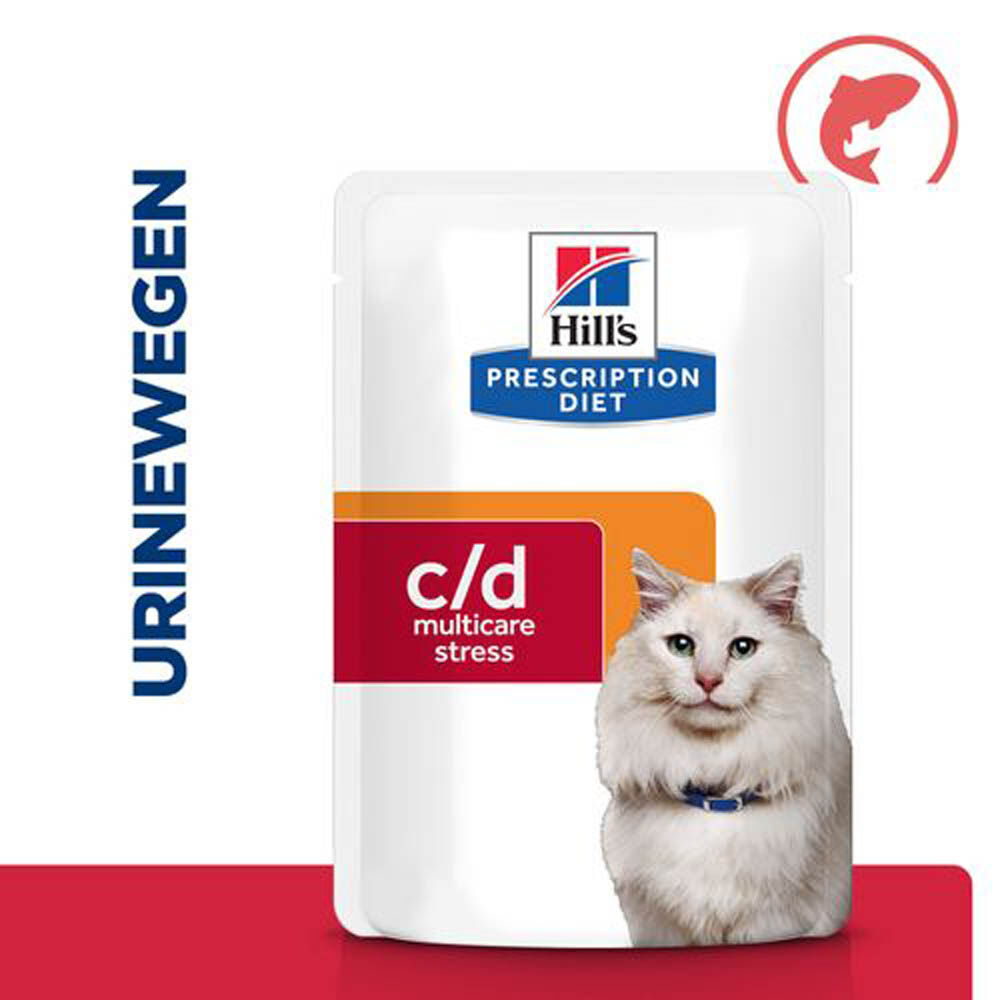 Hill's Prescription Diet Urinary Care c/d - Kattenvoer - 85 Gram - zalm Hill's Prescription Diet Urinary Care c/d - Kattenvoer - 85 Gram - zalm