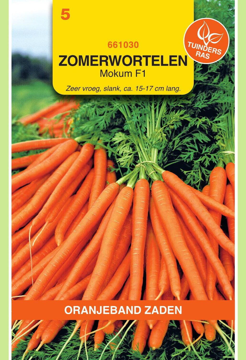 Oranjeband zaden Zomerwortelen Evora F1 - Groentezaden