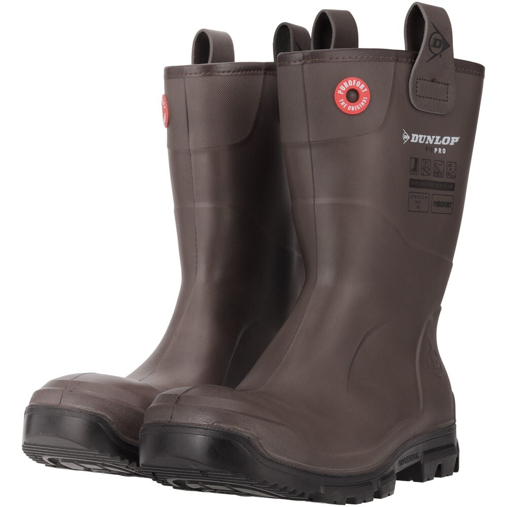 Dunlop Rigpro - Werklaarzen - Donkerbruin - 41