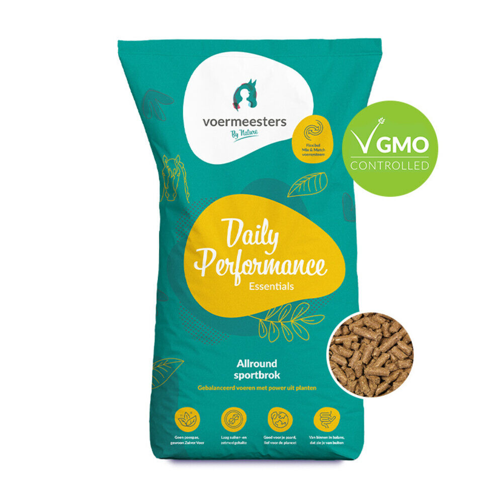 Voermeesters Daily Performance - Paardenvoer - 20 Kilogram - Zak