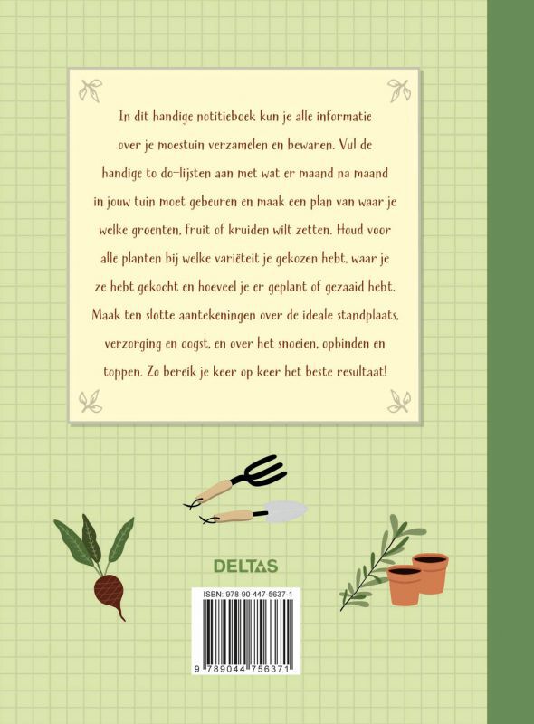 Deltas Moestuin planner - Boek -