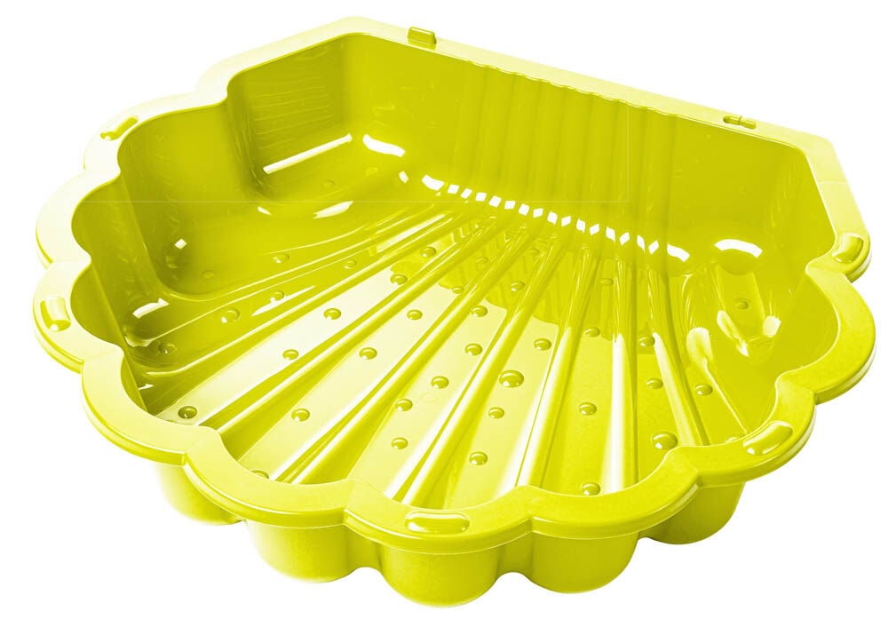 Swing King Schelp - Zandbak - 2.2 Kilogram - Geel - Kunststof