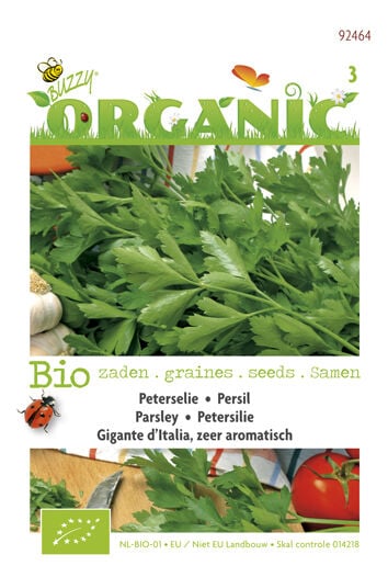 Buzzy Peterselie Petroselinum crispum Gigante D'Italia - Kruidenzaden