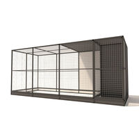 Glorenza Evi - Kattenren - Antraciet - 193x176x449 cm