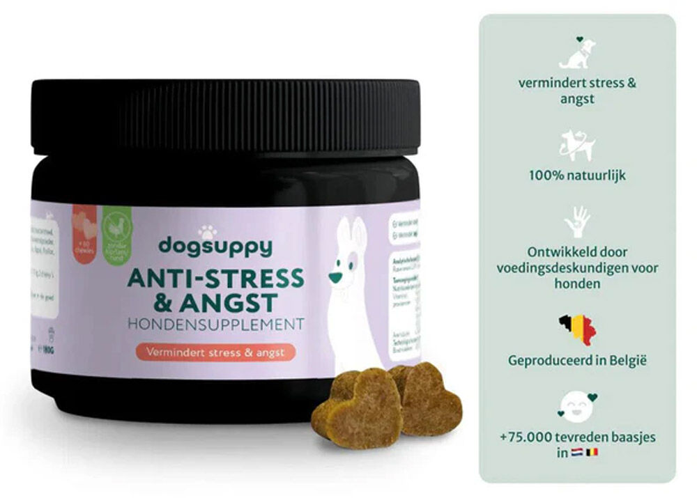 Dogsuppy Anti-Stress & Angst - Supplement Dogsuppy Anti-Stress & Angst - Supplement