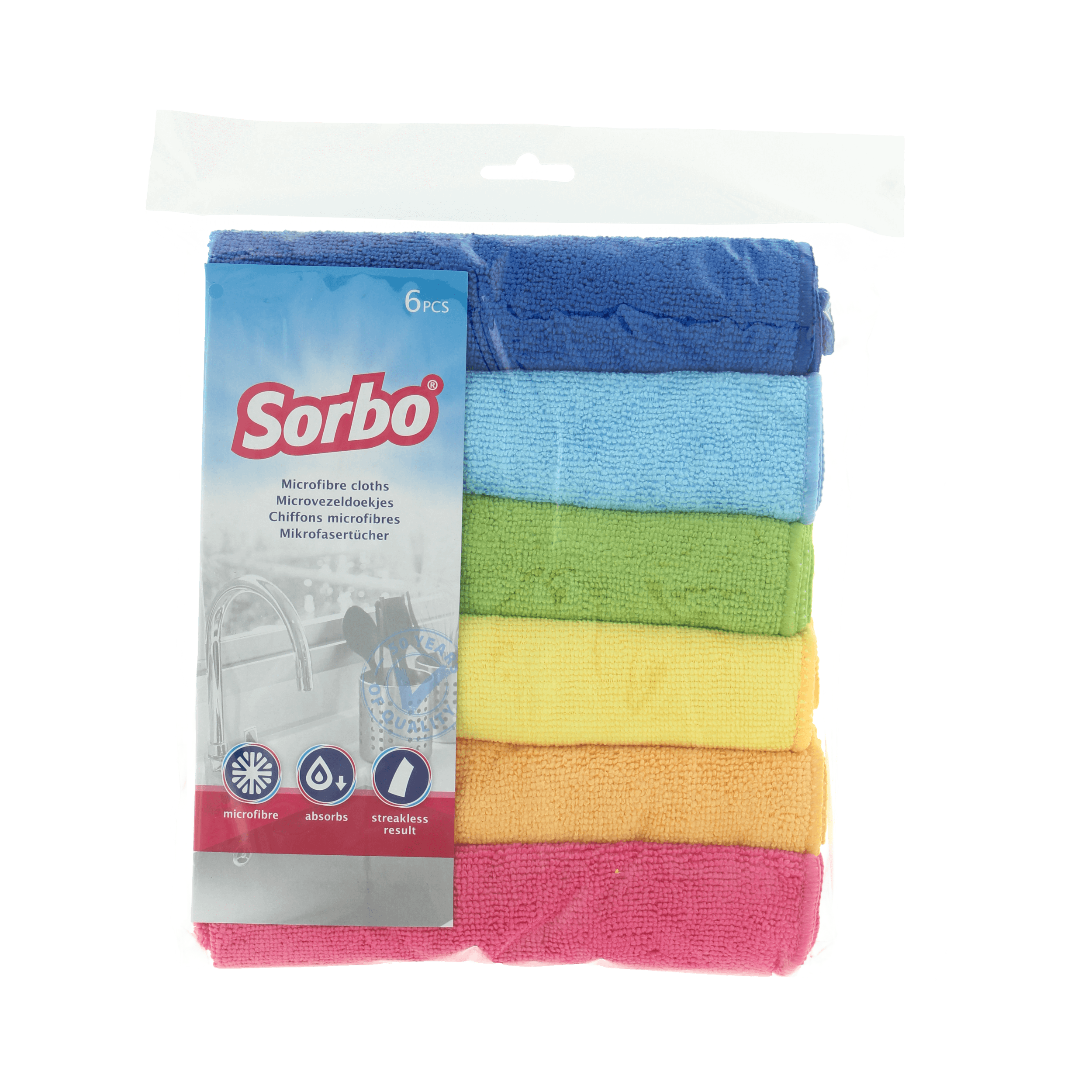 Sorbo - Microvezeldoek 40x40cm