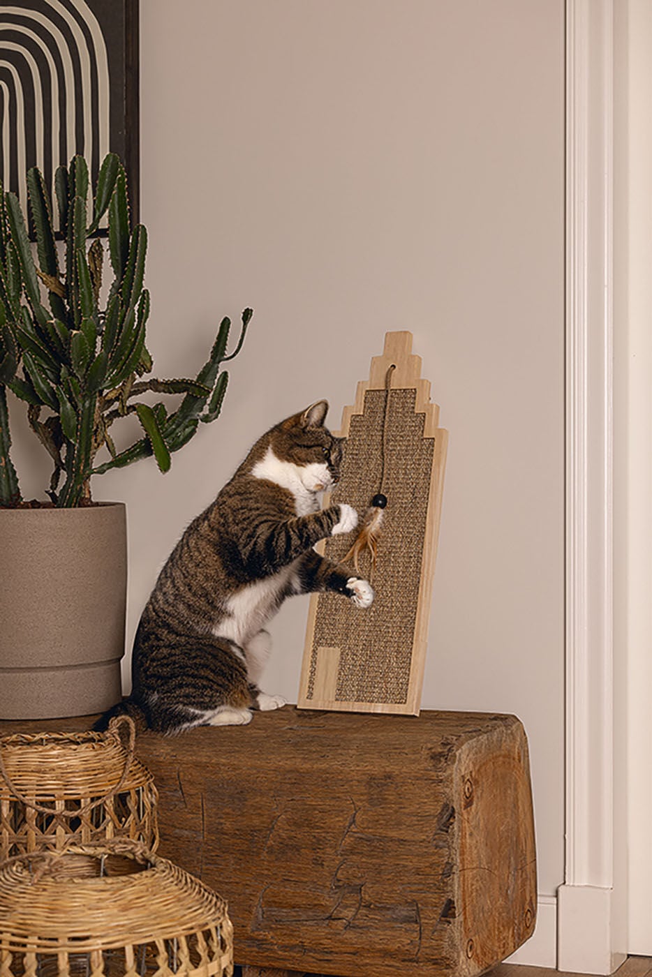 Designed by Lotte Berit - Krabplank - Bruin - 1x60x1 cm