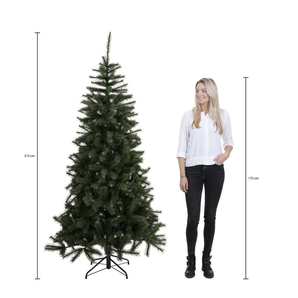 Triumph Tree Forest Frosted Pine Slim Fit - Kunstkerstboom - Blauw / Groen - 215 cm