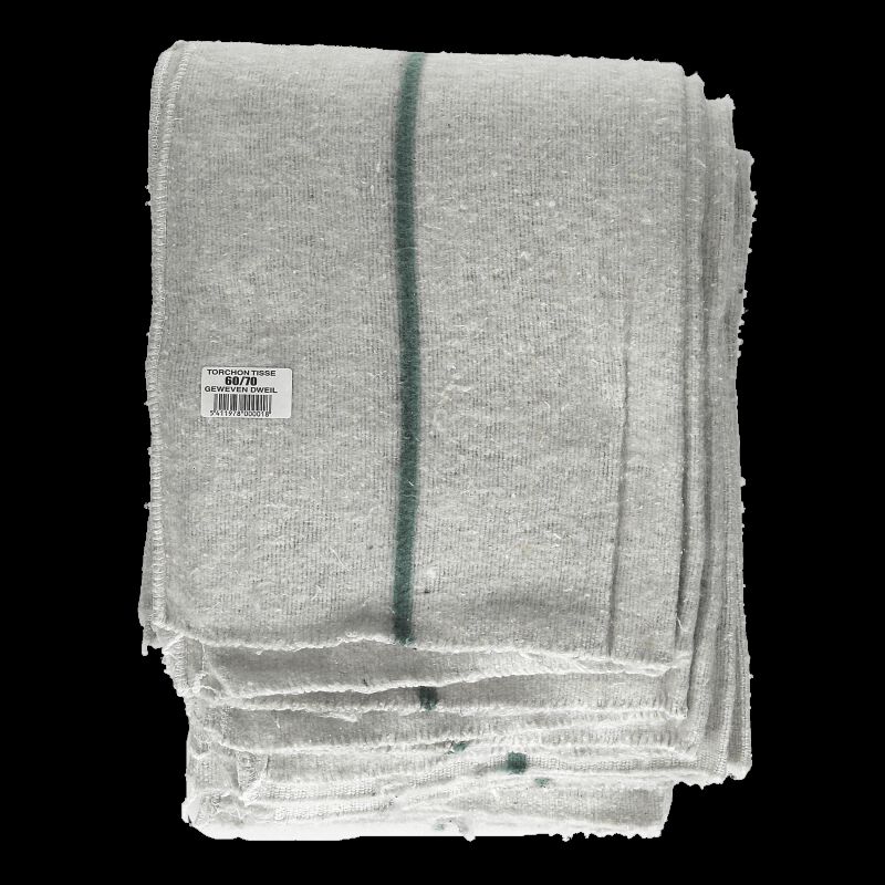 Dweil groenstreep 60x70cm