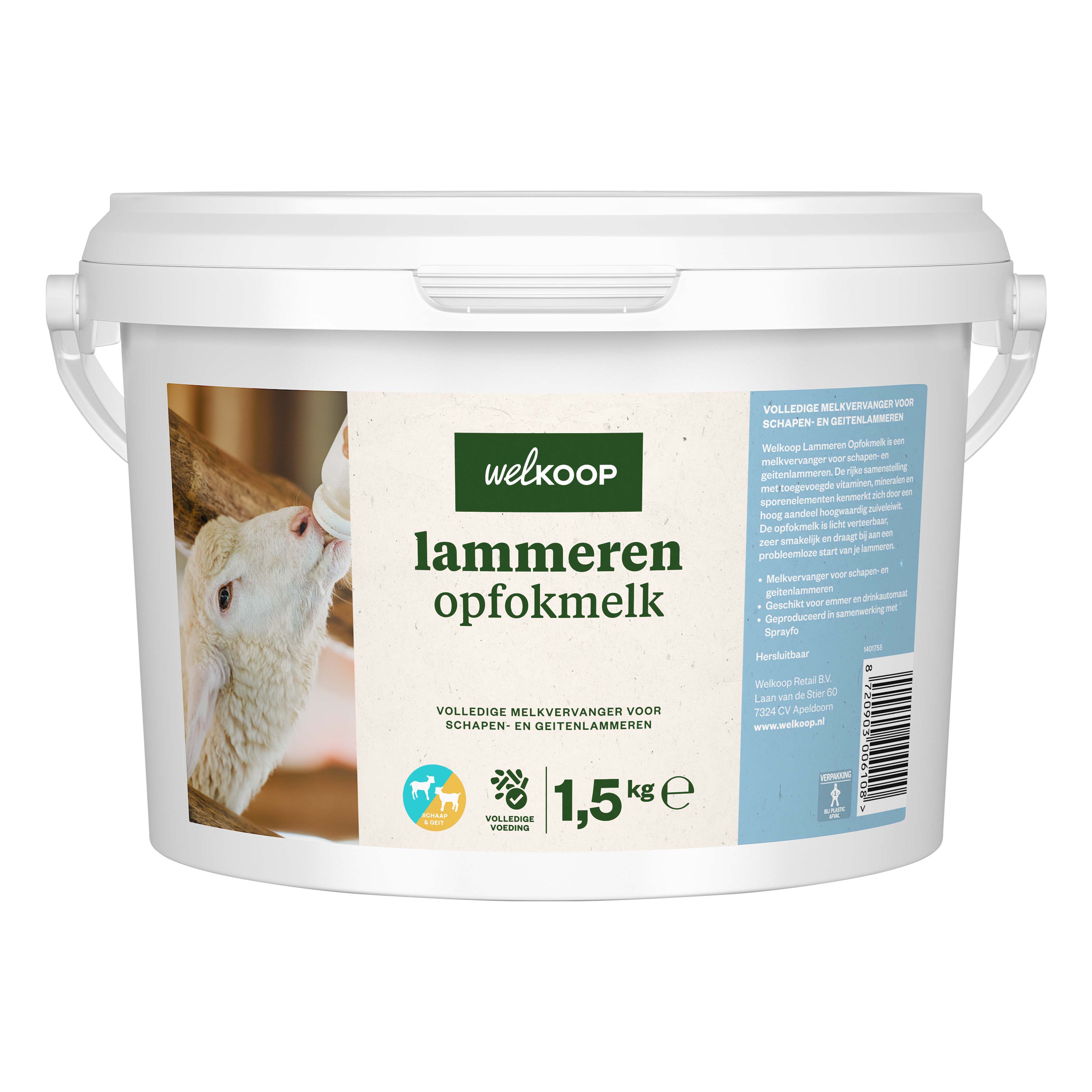 Welkoop Lammeren Opfokmelk - Lammerenmelk