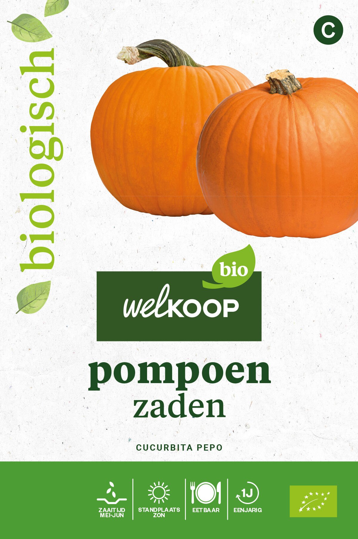 Welkoop Bio - Pompoen Zaden