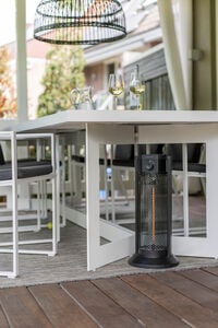 Eurom Undertable Heater - Staande terrasverwarmer - Grijs - 900 W