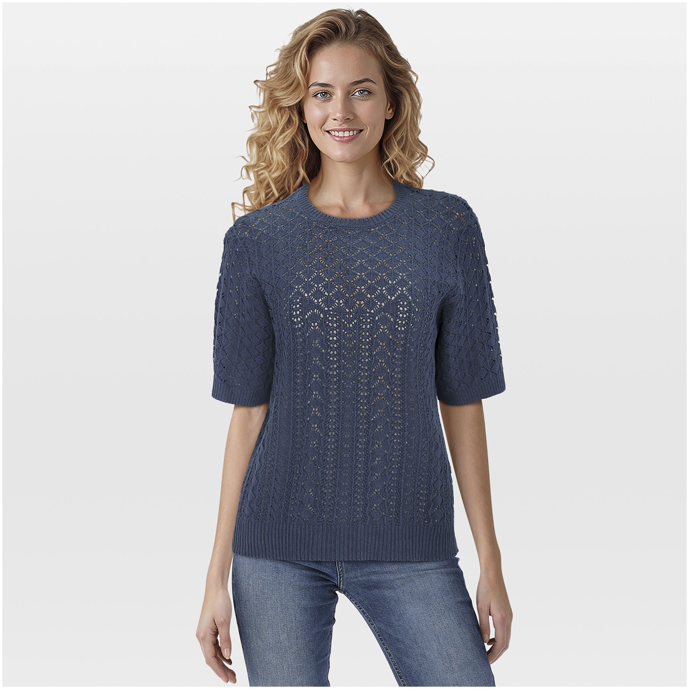 VELESTE Jajour - T-Shirt - Blauw - 36 VELESTE Jajour - T-Shirt - Blauw - 36