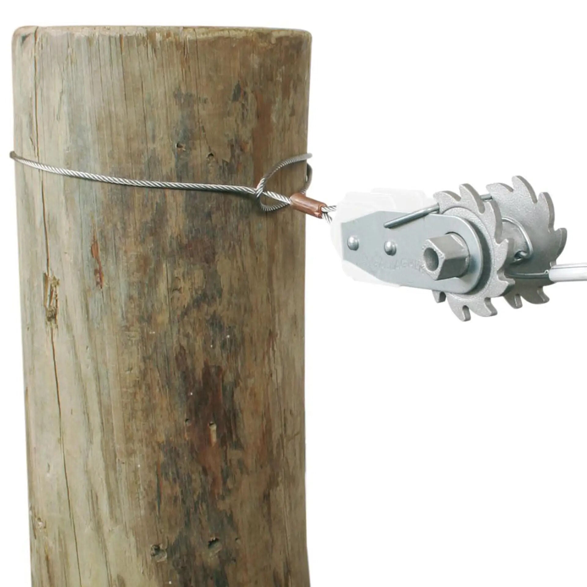 Gallagher - Eindspanner kit - 6.3 cm - 2 Stuks - Grijs - 17.7 cm