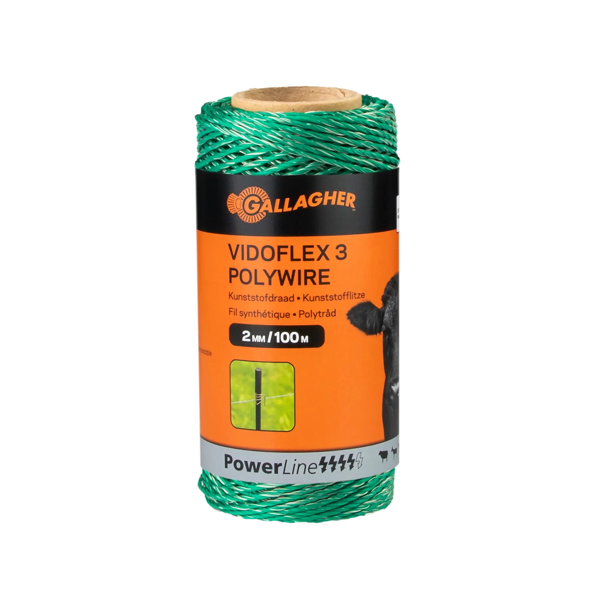 Gallagher Vidoflex 3 - 15 cm - 100 Meter - Groen - 8 cm - 10000 cm Gallagher Vidoflex 3 - 15 cm - 100 Meter - Groen - 8 cm - 10000 cm