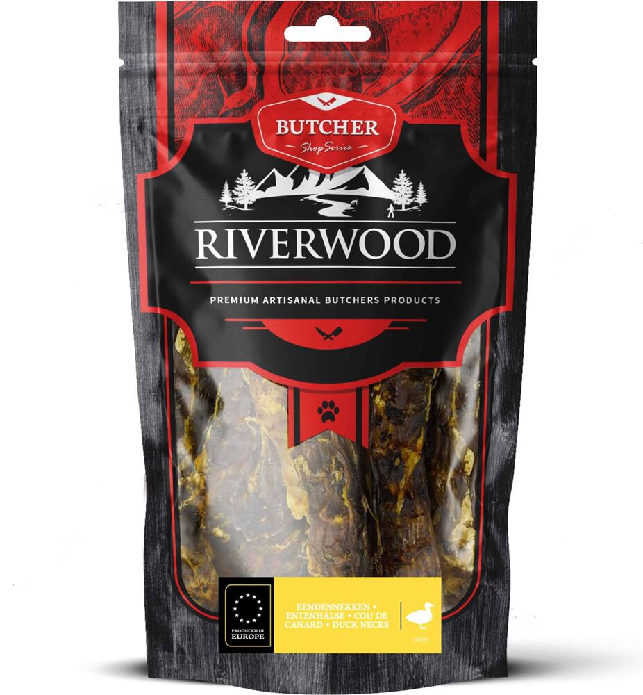 Riverwood Butcher Shop Series Eendennekken - Hondensnack