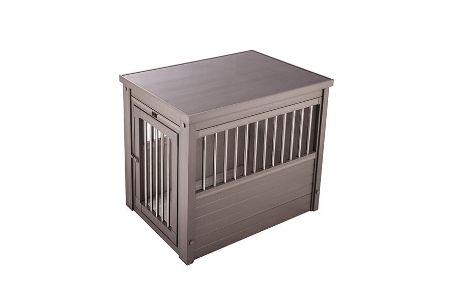 New Age Pet® InnPlace Crate - Hondenbench meubel - Grijs - 71x91x61 cm - L