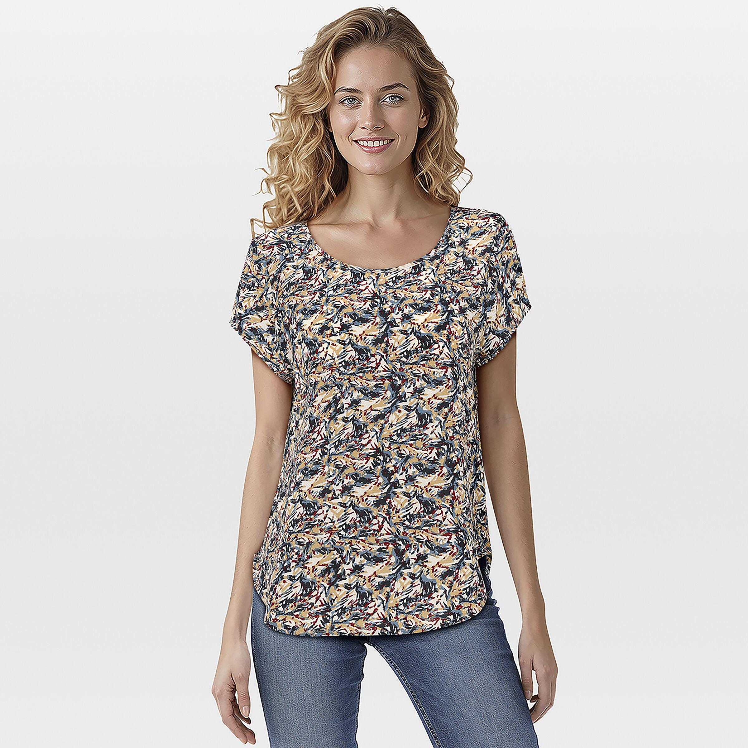 VELESTE Jila - T-Shirt - Zand - 44 VELESTE Jila - T-Shirt - Zand - 44