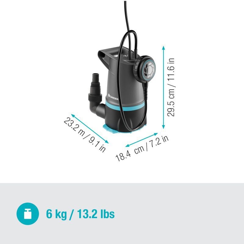 GARDENA 20000 Basic - Vuilwaterpomp - 20000 l/h