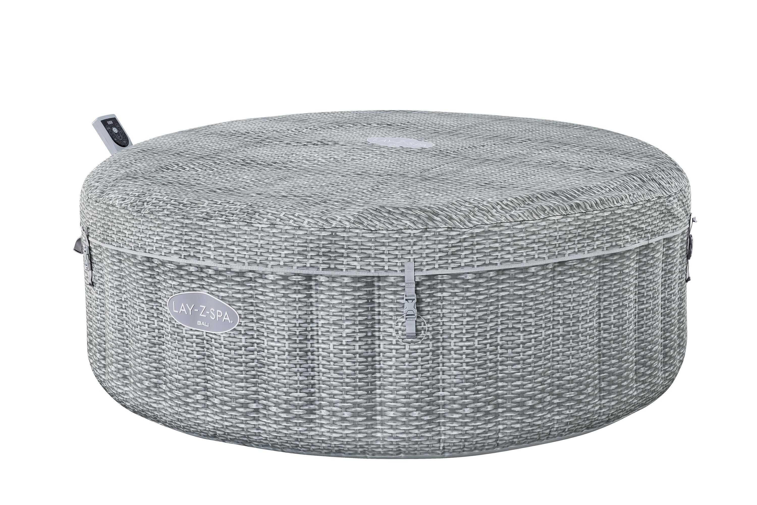 Bestway Lay-Z Spa - Bali Smart Airjet 6 Spa - Grijs - 64.5x78x48 cm - 196 cm