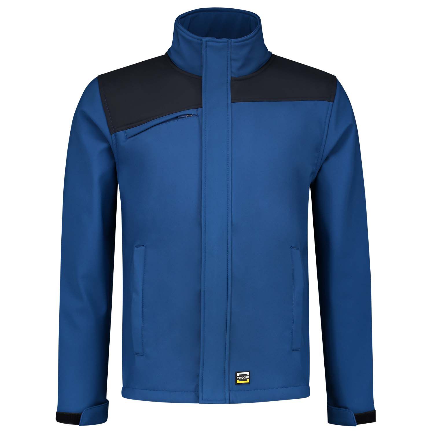 Tricorp Bicolor 402021 - Softshell jas - Kobalt Donkerblauw - 3XL Tricorp Bicolor 402021 - Softshell jas - Kobalt Donkerblauw - 3XL