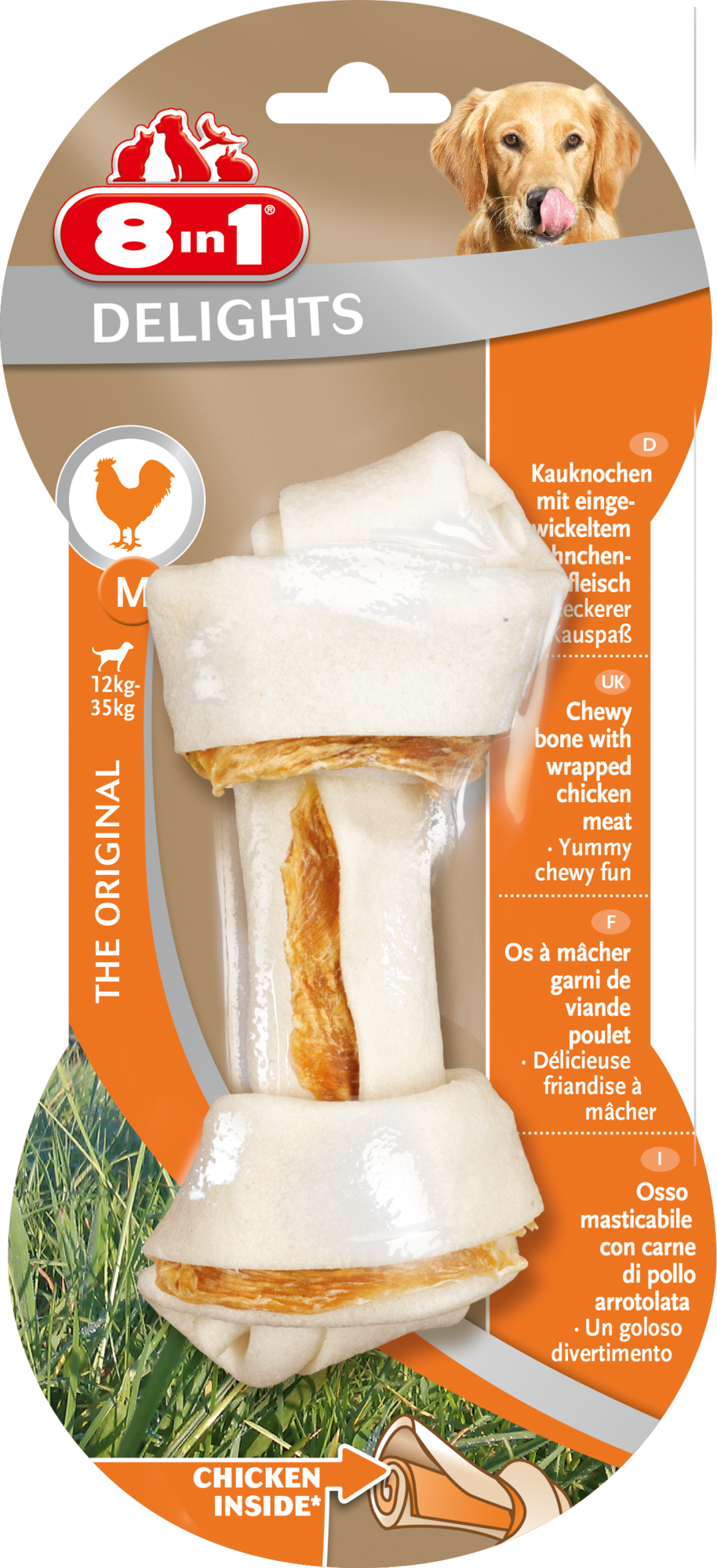 8in1 Delights Bone - Hondensnack