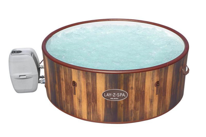 Bestway Helsinki Airjet - Lay-Z-Spa - Bruin - 80x70x180 cm - 180 cm