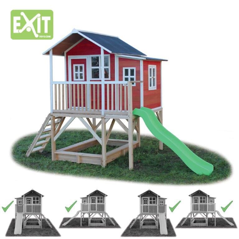 EXIT Loft 550 - Speelhuisje - Rood - Hout