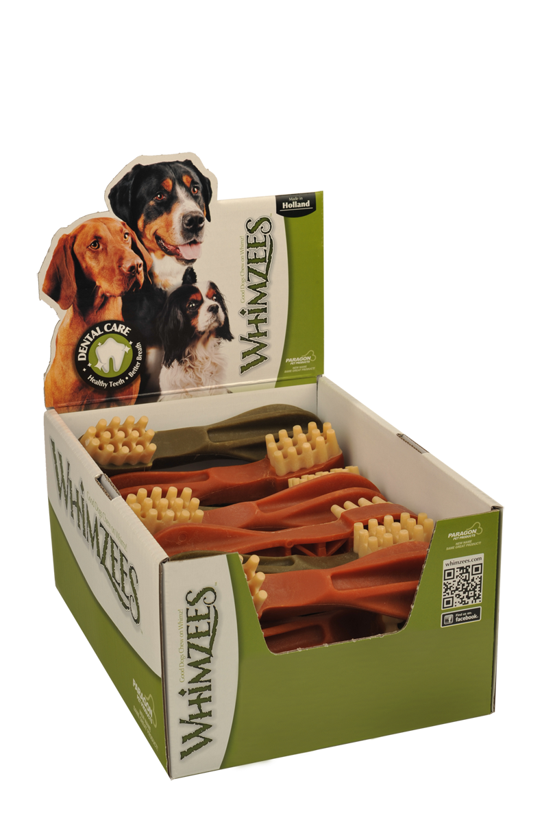 WHIMZEES Tandenborstel - Hondensnack - 1 Stuks - plantaardig - XL