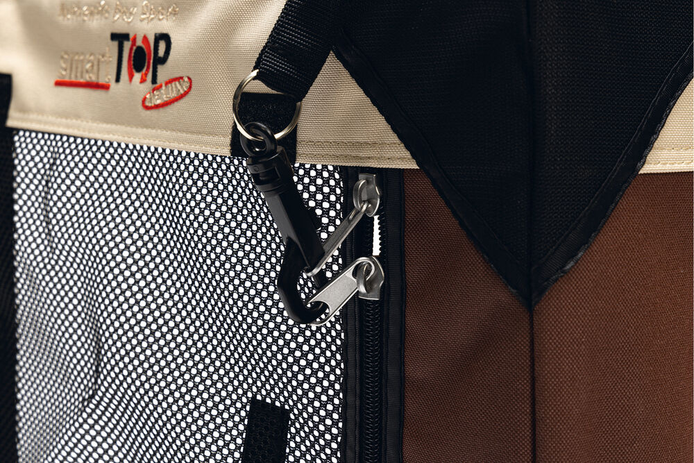 Karlie Smart Top De Luxe - Bench Hond - Beige/ Bruin - 75x75x51 cm - M