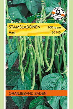 Oranjeband zaden Stamslabonen Maxi - Groentezaden