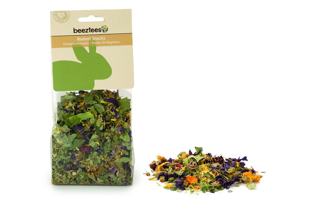 Beeztees Bloemenmix - Knaagdiersnack - 45 Gram