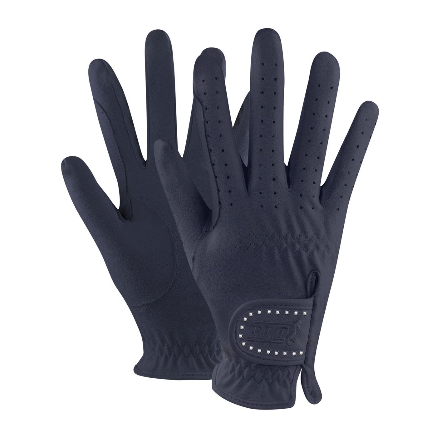 ELT Allrounder - Paardrijhandschoen - Donkerblauw - L ELT Allrounder - Paardrijhandschoen - Donkerblauw - L