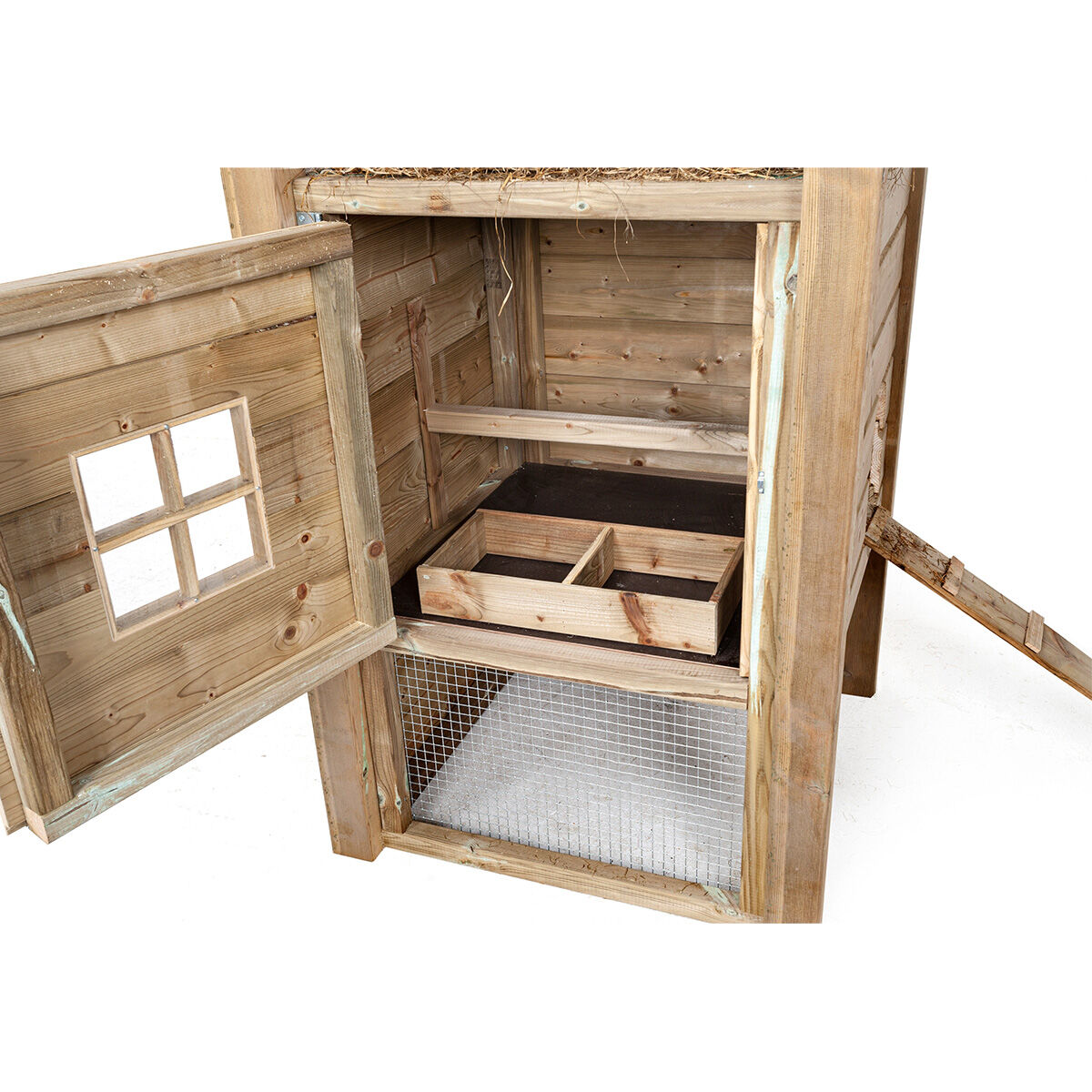 Glorenza Hooiberg Pleun - Kippenhok - Naturel - Links