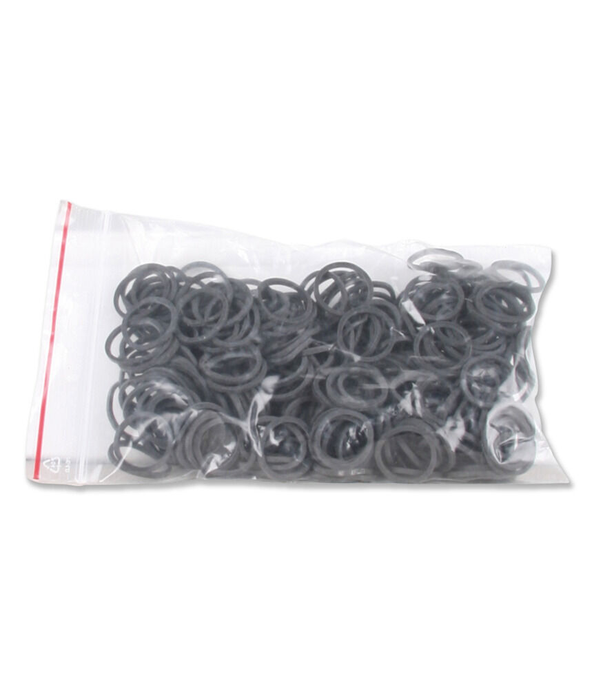 Waldhausen Manenelastiekjes - Paard - Zwart