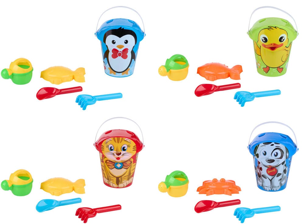 Eddy Toys Dier 5 delig - Zandemmer Eddy Toys Dier 5 delig - Zandemmer