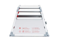 4Pets Pro 1 - Autobench Hond - chroom - 54.4x54.5x73.5 cm - S