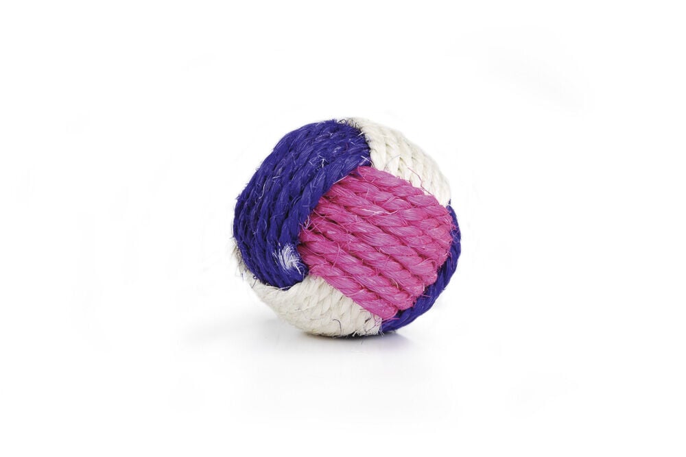 Beeztees Bal Sisal Geknoopt - Kattenspeeltje Beeztees Bal Sisal Geknoopt - Kattenspeeltje