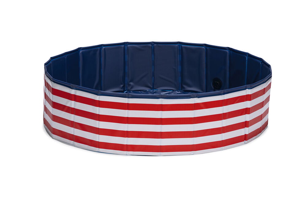 Beeztees Doggy - Hondenzwembad - Rood - 30x120x11.1 cm Beeztees Doggy - Hondenzwembad - Rood - 30x120x11.1 cm