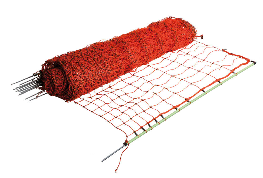 Gallagher Kippennet Enkele Pen - Afrasteringsnetten - 112 cm - Oranje - 133.5 cm