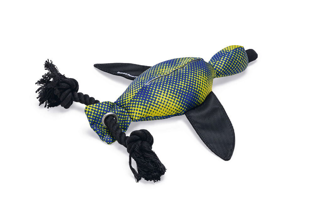 Beeztees Dummy Eend - Apporteren - Hondenspeelgoed - Blauw - 55.5x10x6 cm