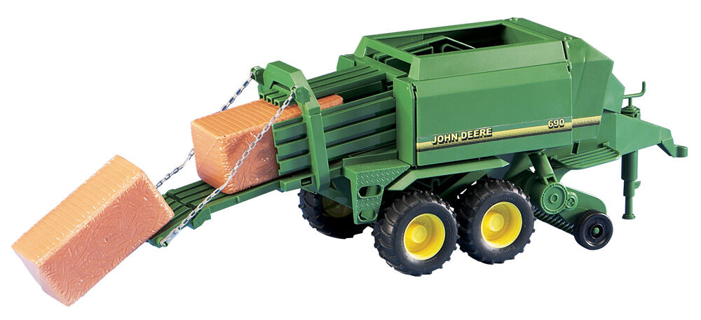 Bruder John Deere balenpers 1:16 - Trailers & Aanhangers